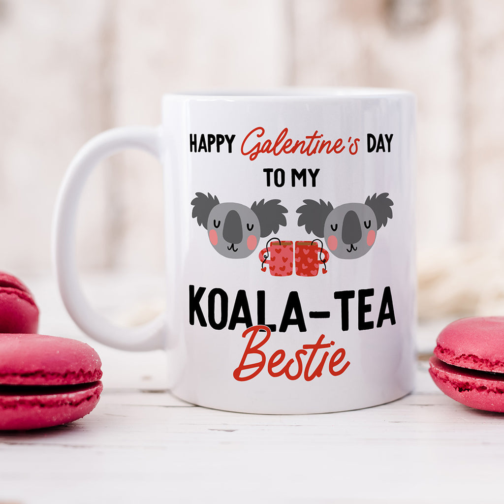 Personalised Mug - Koala Tea Galentine