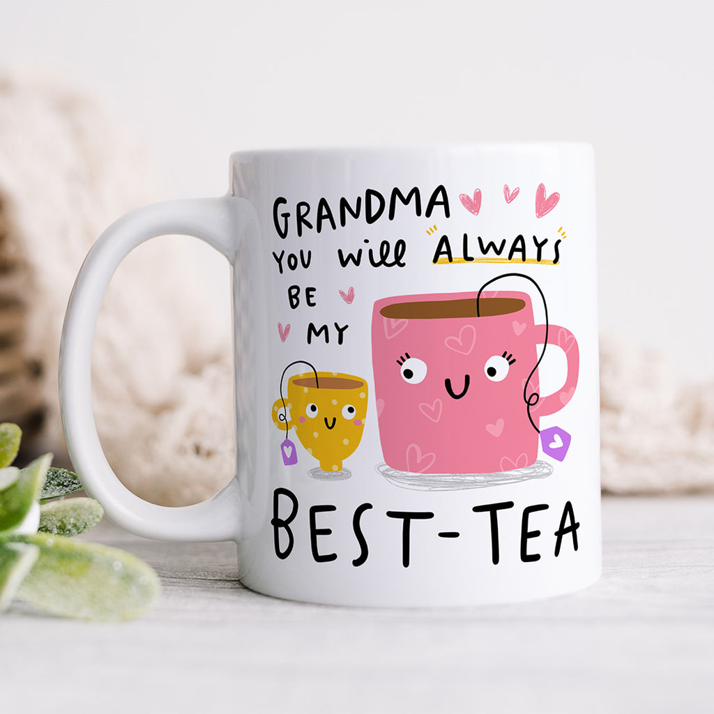 Personalised Mug - Grandma My Best-Tea