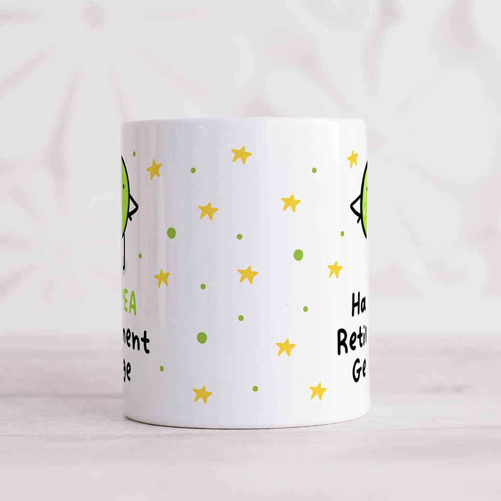 Personalised Mug - Hap-pea Retirement