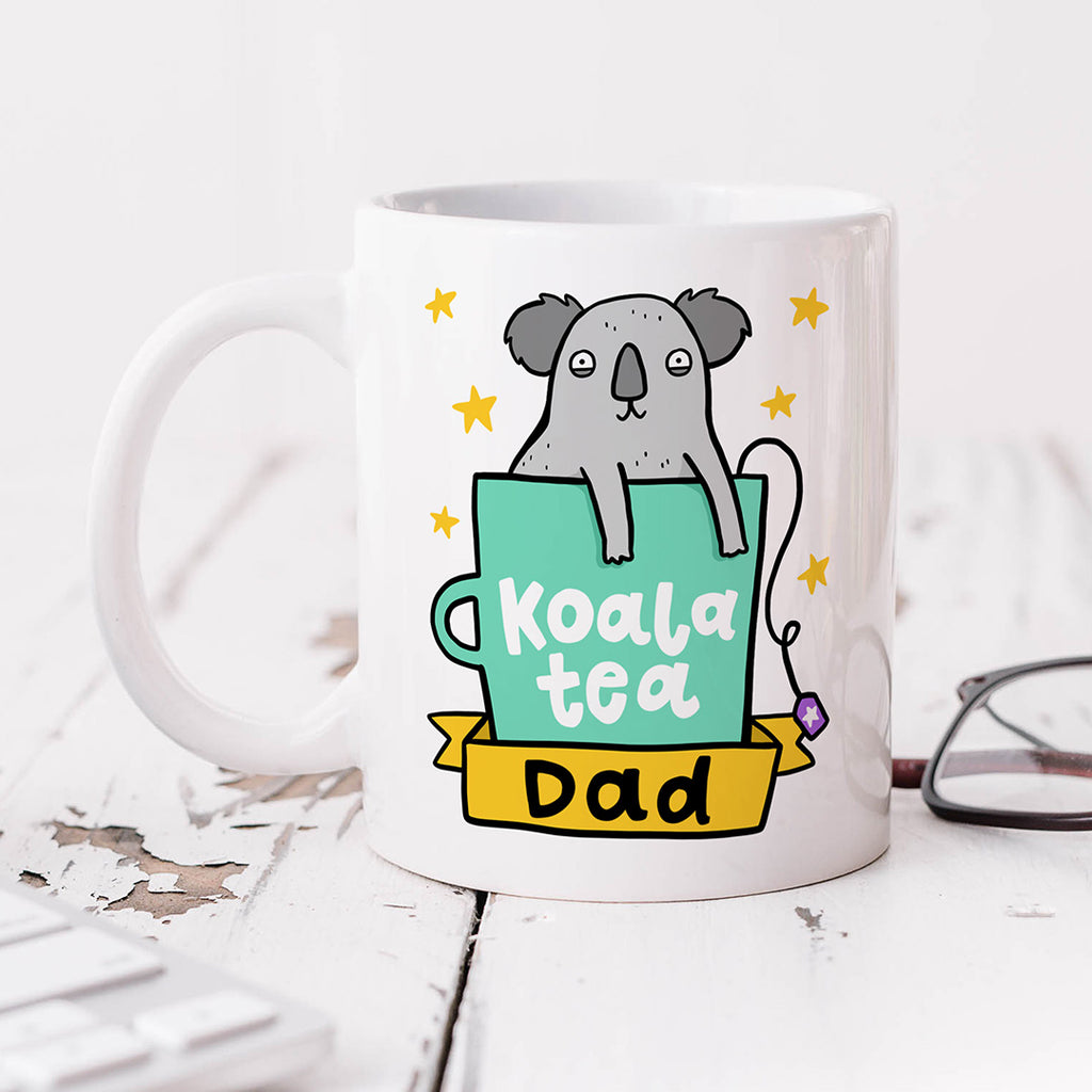 Personalised Mug - Dad Koala Tea