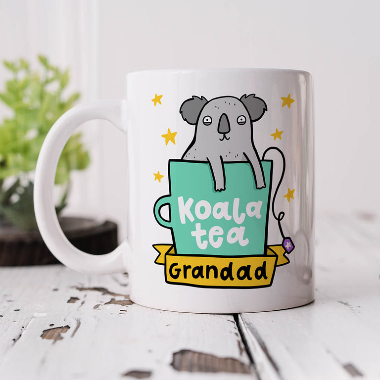 Personalised Mug - Grandad Koala Tea