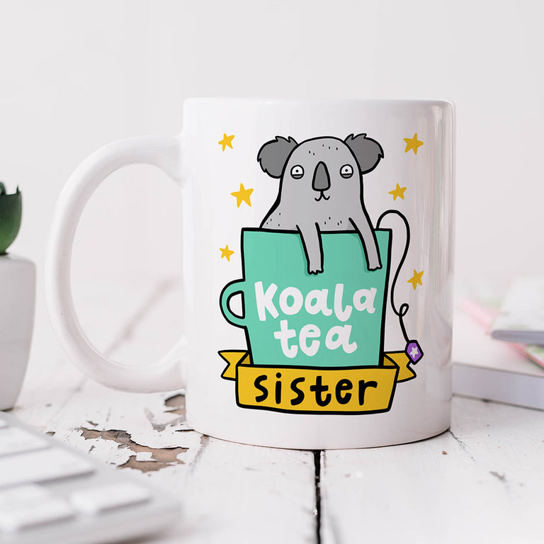 Personalised Mug - Sister Koala Tea