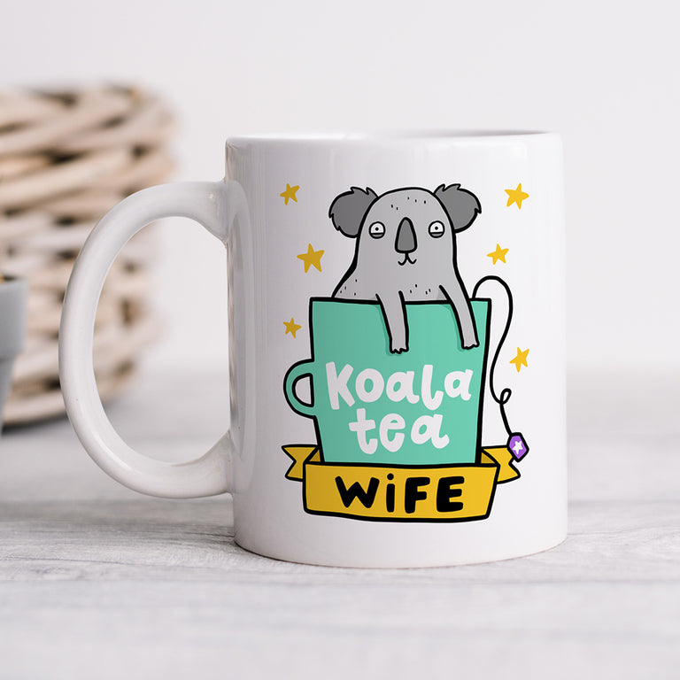 Personalised Mug - Wife Koala Tea