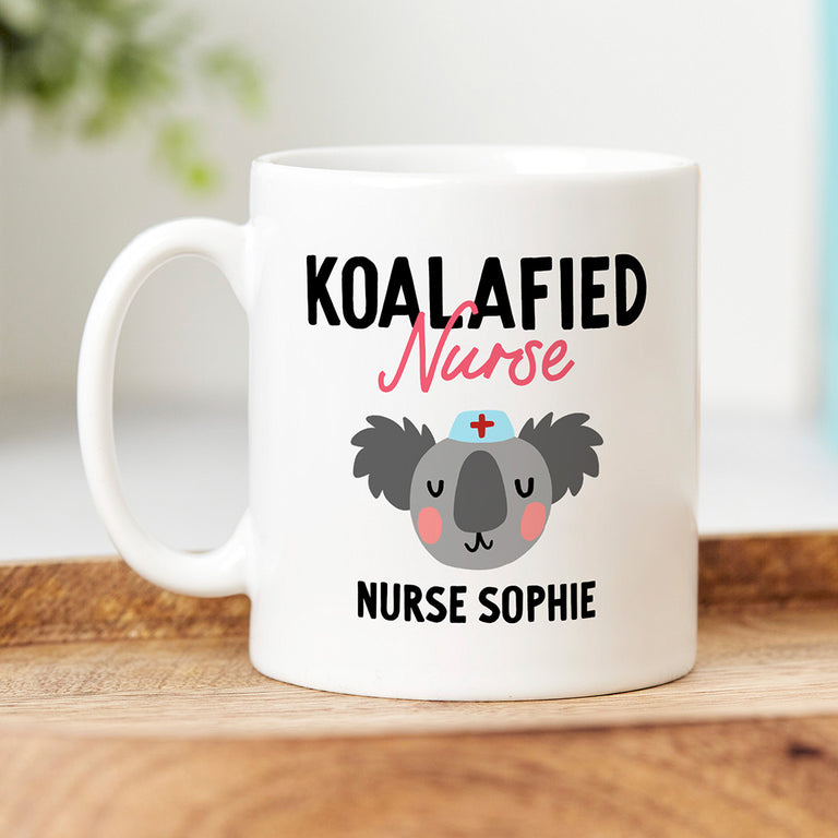 Personalised Mug - Nurse Koalafied
