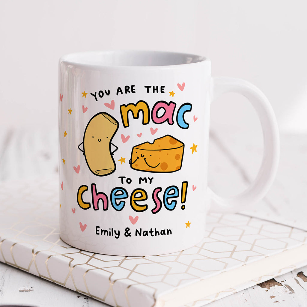 Personalised Mug - Mac To My Cheese