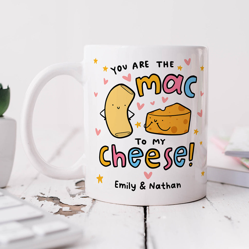 Personalised Mug - Mac To My Cheese