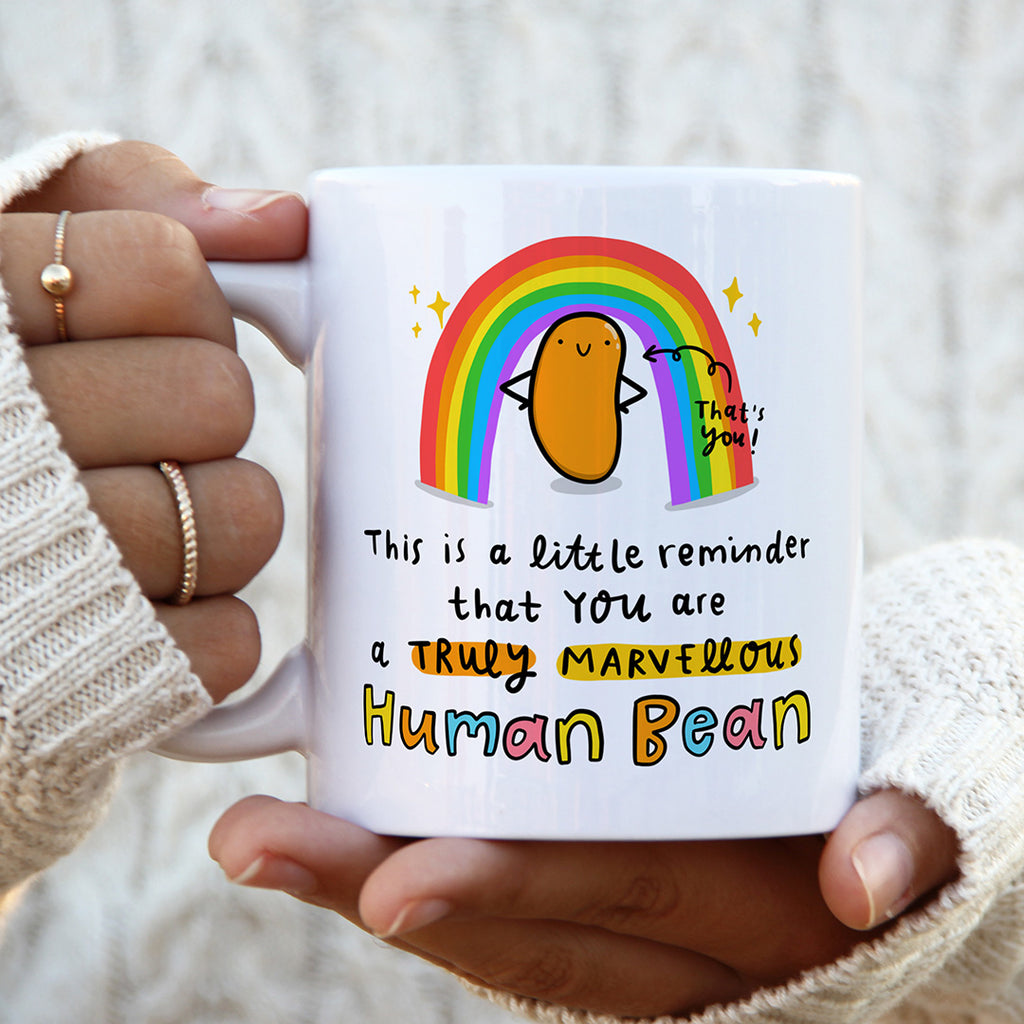 Personalised Mug - Marvellous Human Bean