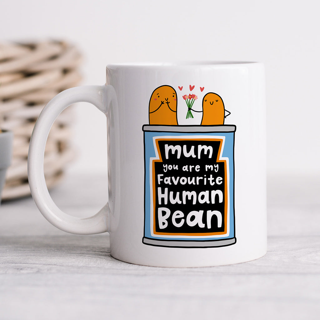 Personalised Mug - Mum Favourite Human Bean™