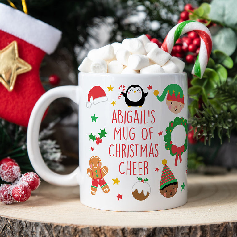 Personalised Christmas Mug - Christmas Cheer