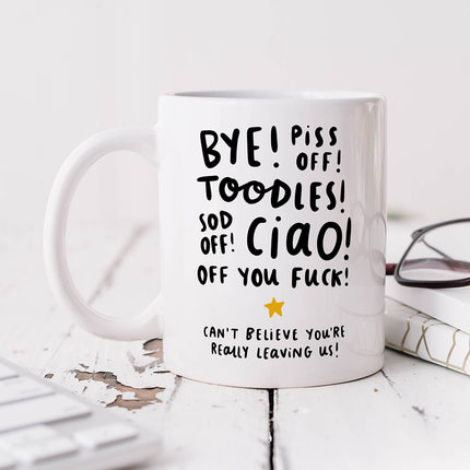 Personalised Off  You Fuck Mug - Arrow Gift Co