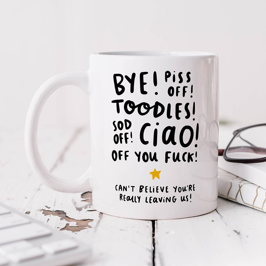 Personalised Mug - Off You Fuck