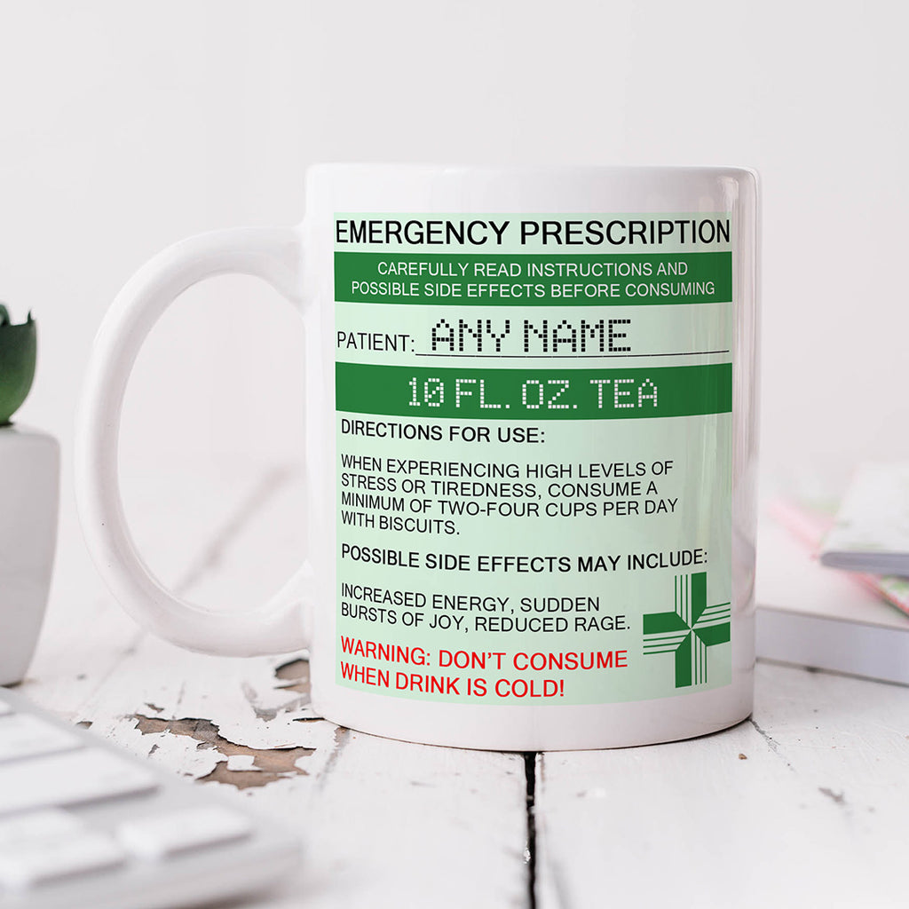 Personalised Mug - Prescription Tea