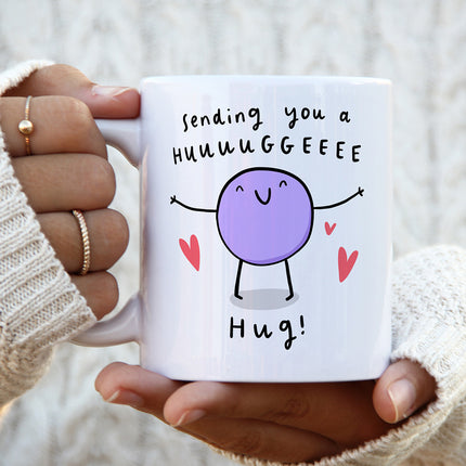 Sending You A Huge Hug Personalised Mug - Arrow Gift Co