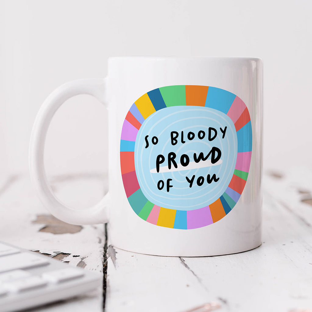 Personalised Mug - So Bloody Proud