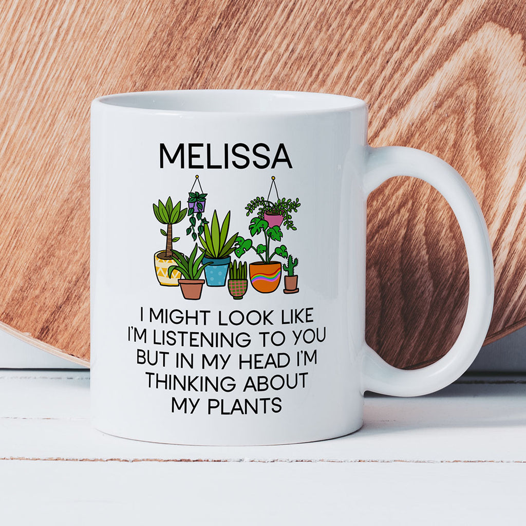 Personalised Mug - Plants Thinking About
