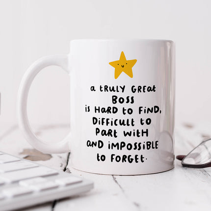 Personalised Mug - Truly Great Boss - Arrow Gift Co