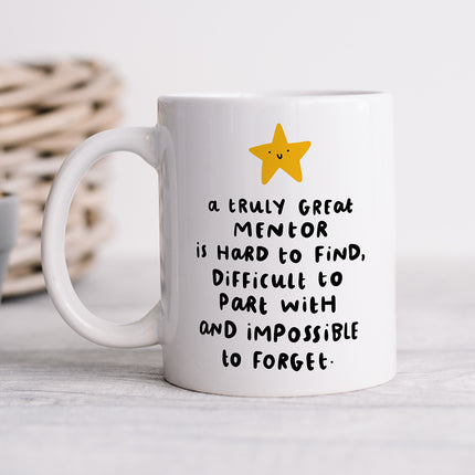 Truly Great Mentor Personalised Mug - Arrow Gift Co
