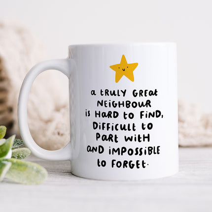 Truly Great Neighbour Personalised Mug - Arrow Gift Co