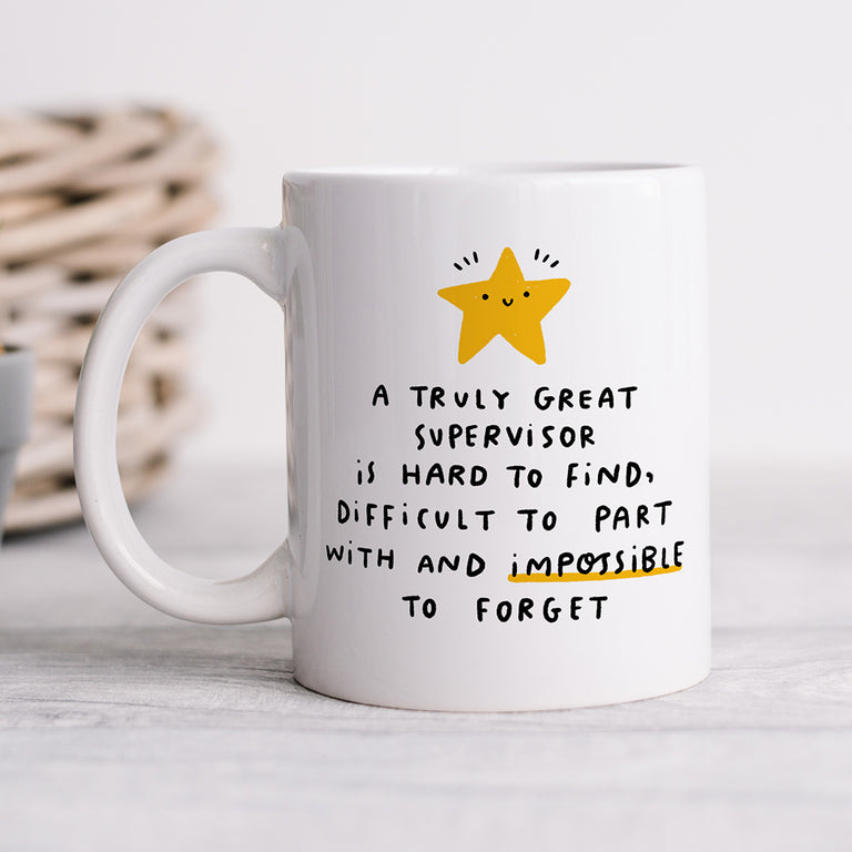 Personalised Mug - Truly Great Supervisor