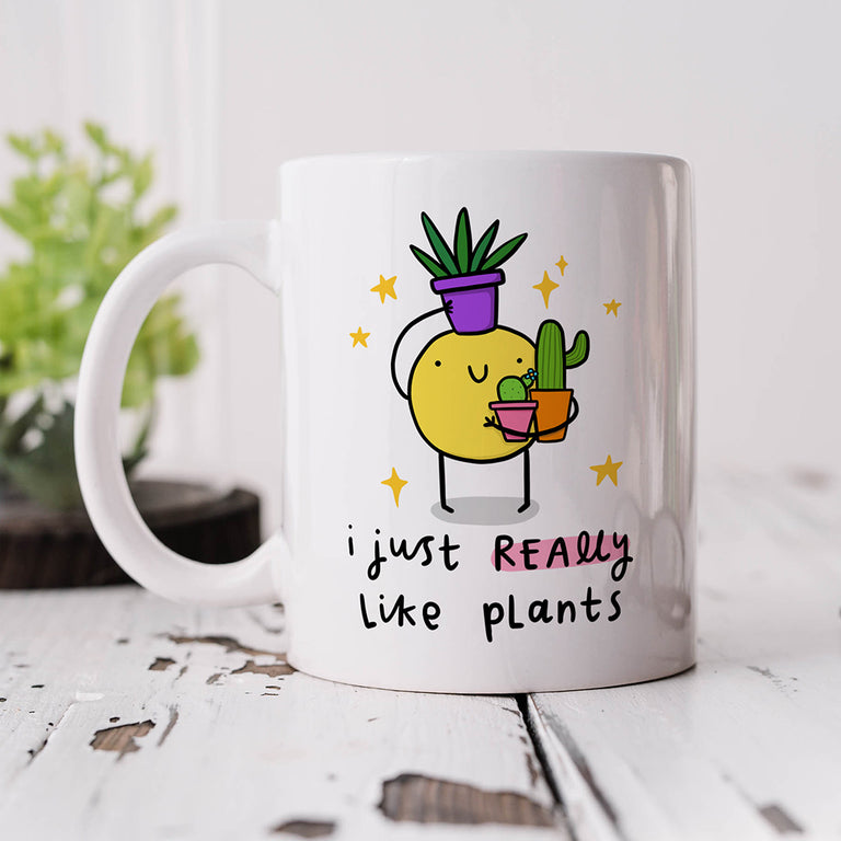 Personalised Mug - Like Plants
