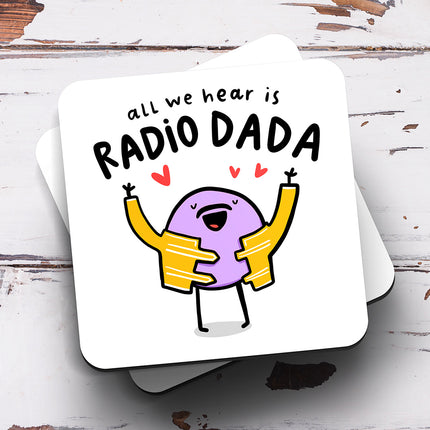 All We Hear Is Radio Dada Coaster - Arrow Gift Co