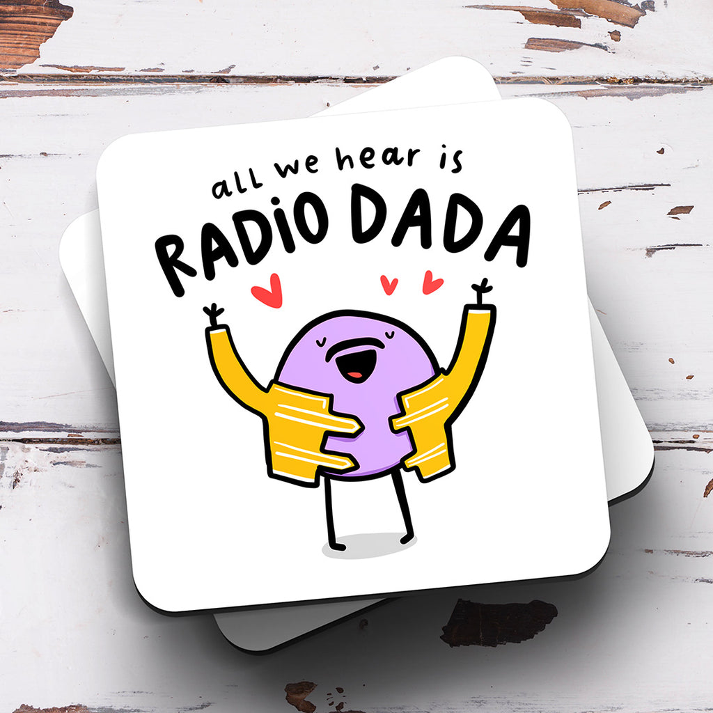 Radio Dada Coaster