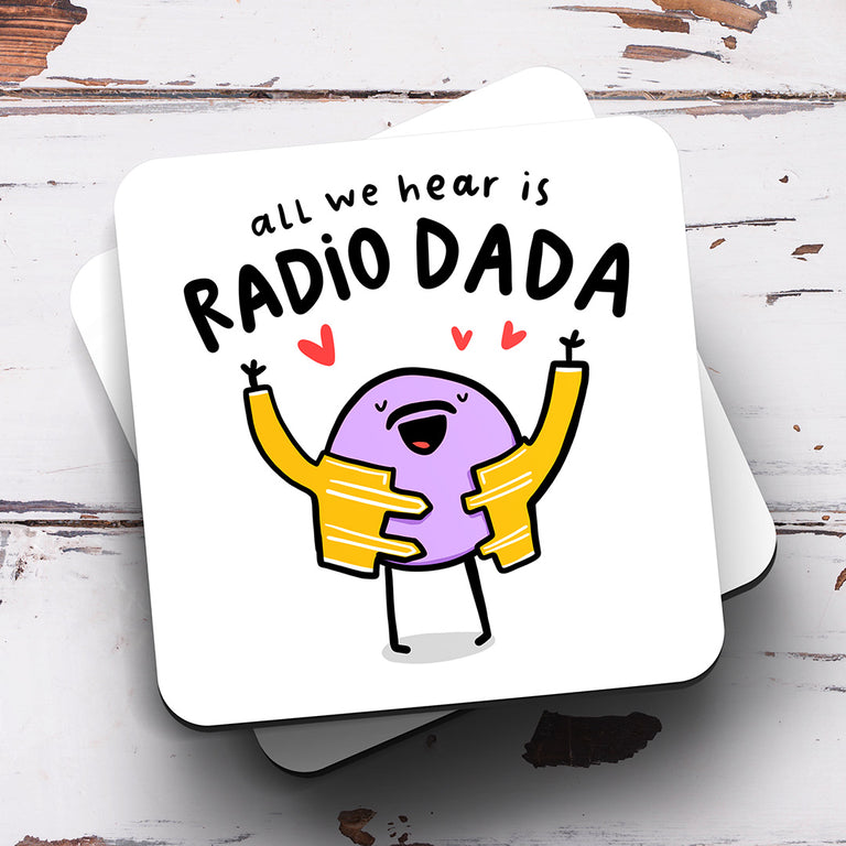 Radio Dada Coaster