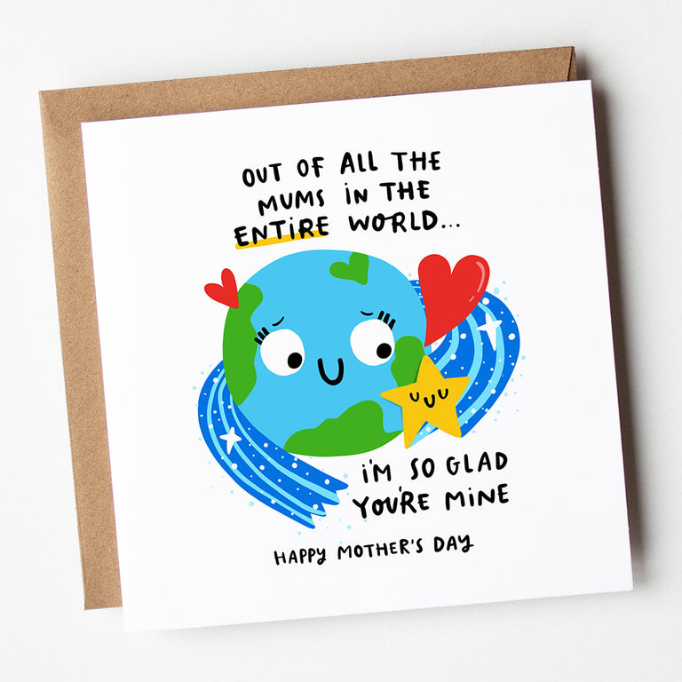 So Glad You're Mine Mother's Day Card