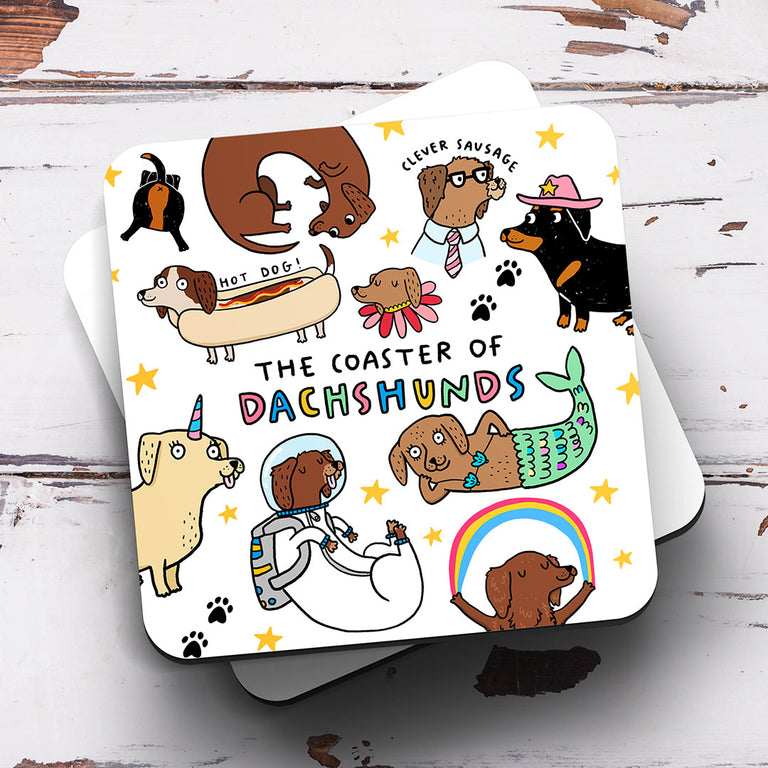 The Coaster Of Dachshunds