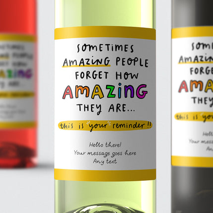 This Is Your Reminder Personalised Wine Label - Arrow Gift Co
