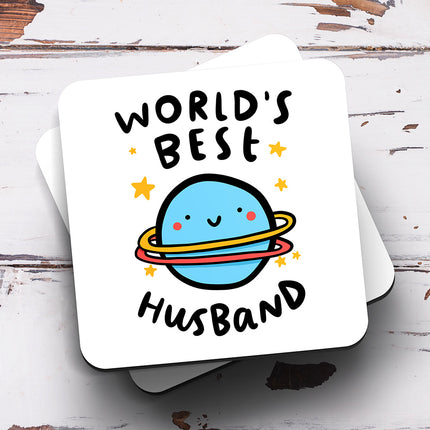 World's Best Husband Coaster - Arrow Gift Co